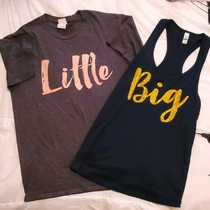 Sorority Big/Lil Shirt & Tank Top